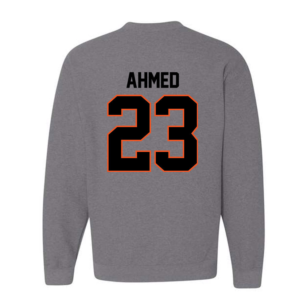 Oklahoma State - NCAA Men's Basketball : Benjamin Ahmed - Classic Shersey Crewneck Sweatshirt-1