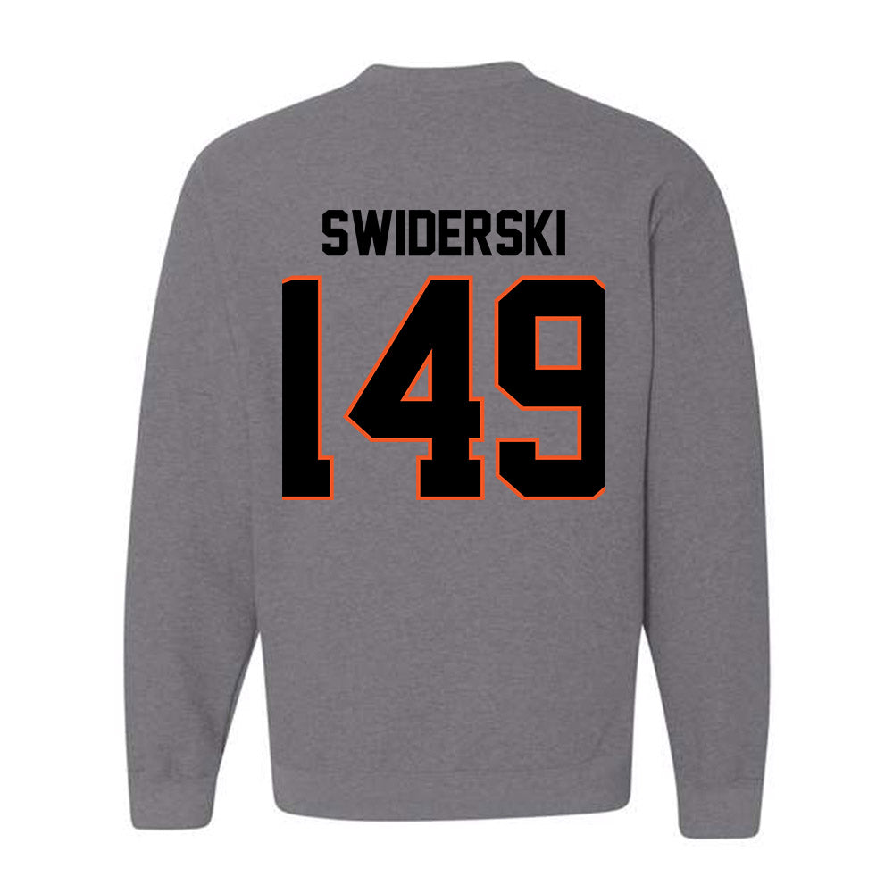 Oklahoma State - NCAA Wrestling : Casey Swiderski - Classic Shersey Crewneck Sweatshirt-1