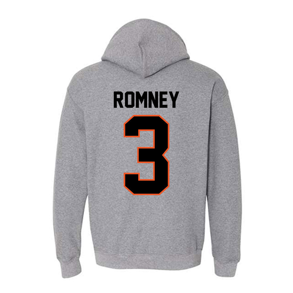 Oklahoma State - NCAA Football : Tate Romney - Classic Shersey Hooded Sweatshirt-1
