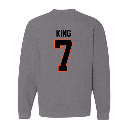 Oklahoma State - NCAA Women's Soccer : Sherline King - Classic Shersey Crewneck Sweatshirt-1