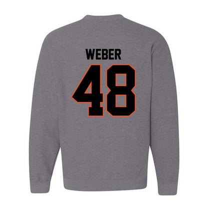 Oklahoma State - NCAA Baseball : Aaron Weber - Classic Shersey Crewneck Sweatshirt-1