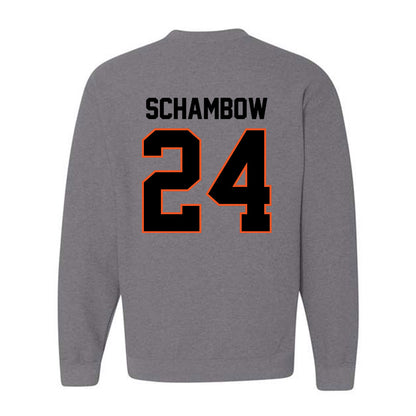 Oklahoma State - NCAA Baseball : Quinn Schambow - Classic Shersey Crewneck Sweatshirt-1