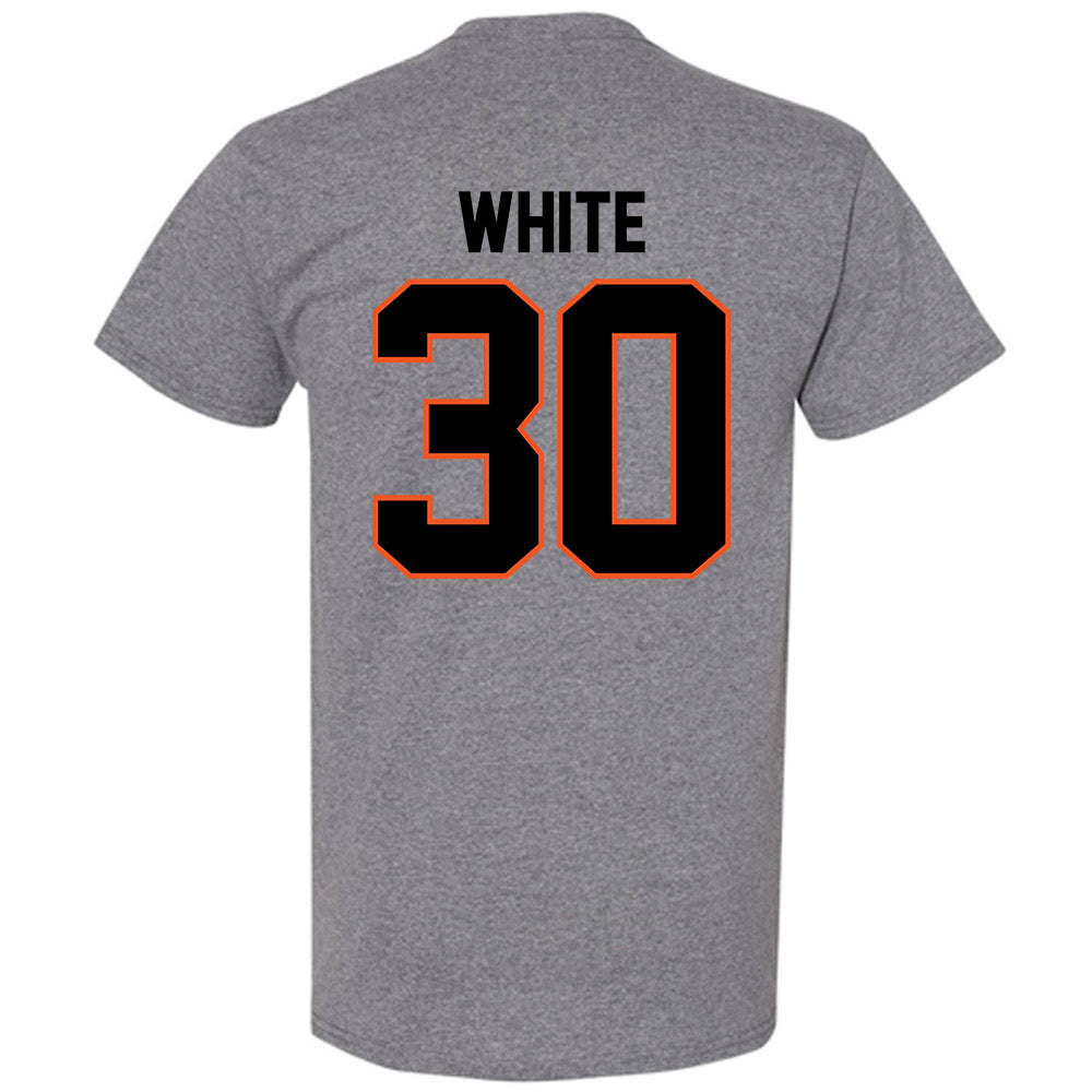 Oklahoma State - NCAA Football : Trip White - Classic Shersey T-Shirt-1