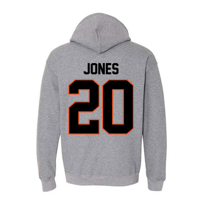 Oklahoma State - NCAA Football : Kaydin Jones - Classic Shersey Hooded Sweatshirt-1