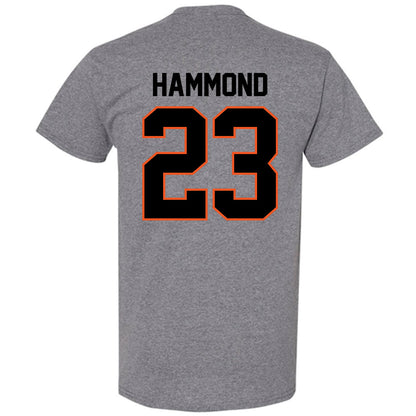Oklahoma State - NCAA Football : Oscar Hammond - Classic Shersey T-Shirt-1