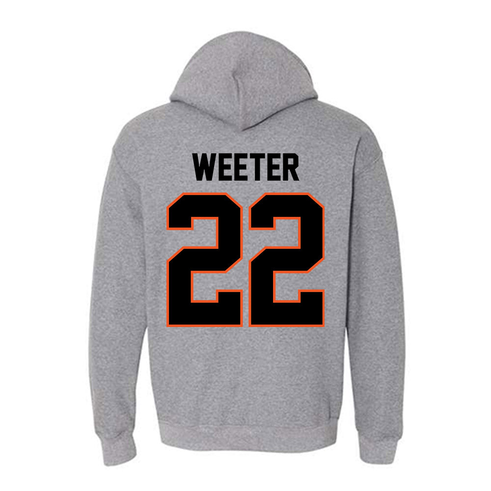 Oklahoma State - NCAA Women's Basketball : Talexa Weeter - Classic Shersey Hooded Sweatshirt-1