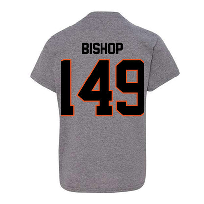 Oklahoma State - NCAA Wrestling : Max Bishop - Classic Shersey Youth T-Shirt-1