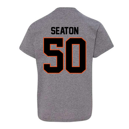Oklahoma State - NCAA Football : Kole Seaton - Classic Shersey Youth T-Shirt-1