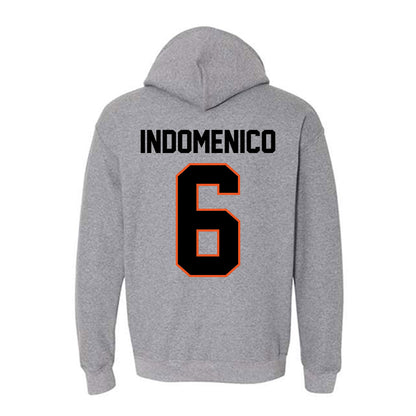 Oklahoma State - NCAA Baseball : Remo Indomenico - Classic Shersey Hooded Sweatshirt-1