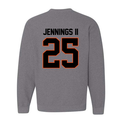 Oklahoma State - NCAA Men's Basketball : Robert Jennings II - Classic Shersey Crewneck Sweatshirt-1