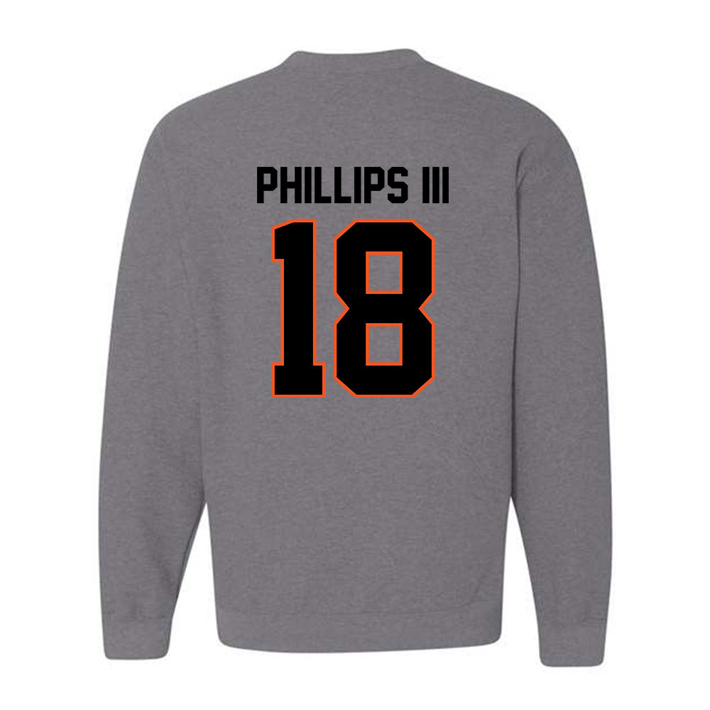 Oklahoma State - NCAA Football : Mose Phillips III - Classic Shersey Crewneck Sweatshirt-1