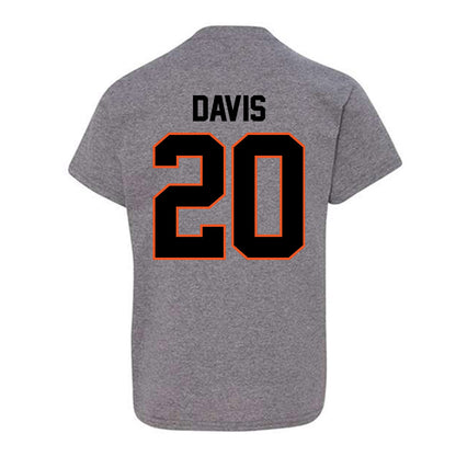 Oklahoma State - NCAA Football : Taurean Davis - Classic Shersey Youth T-Shirt-1