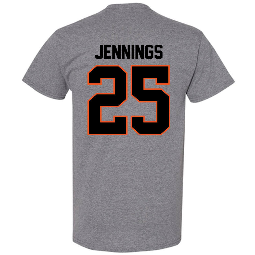 Oklahoma State - NCAA Men's Basketball : Robert Jennings - Classic Shersey T-Shirt-1