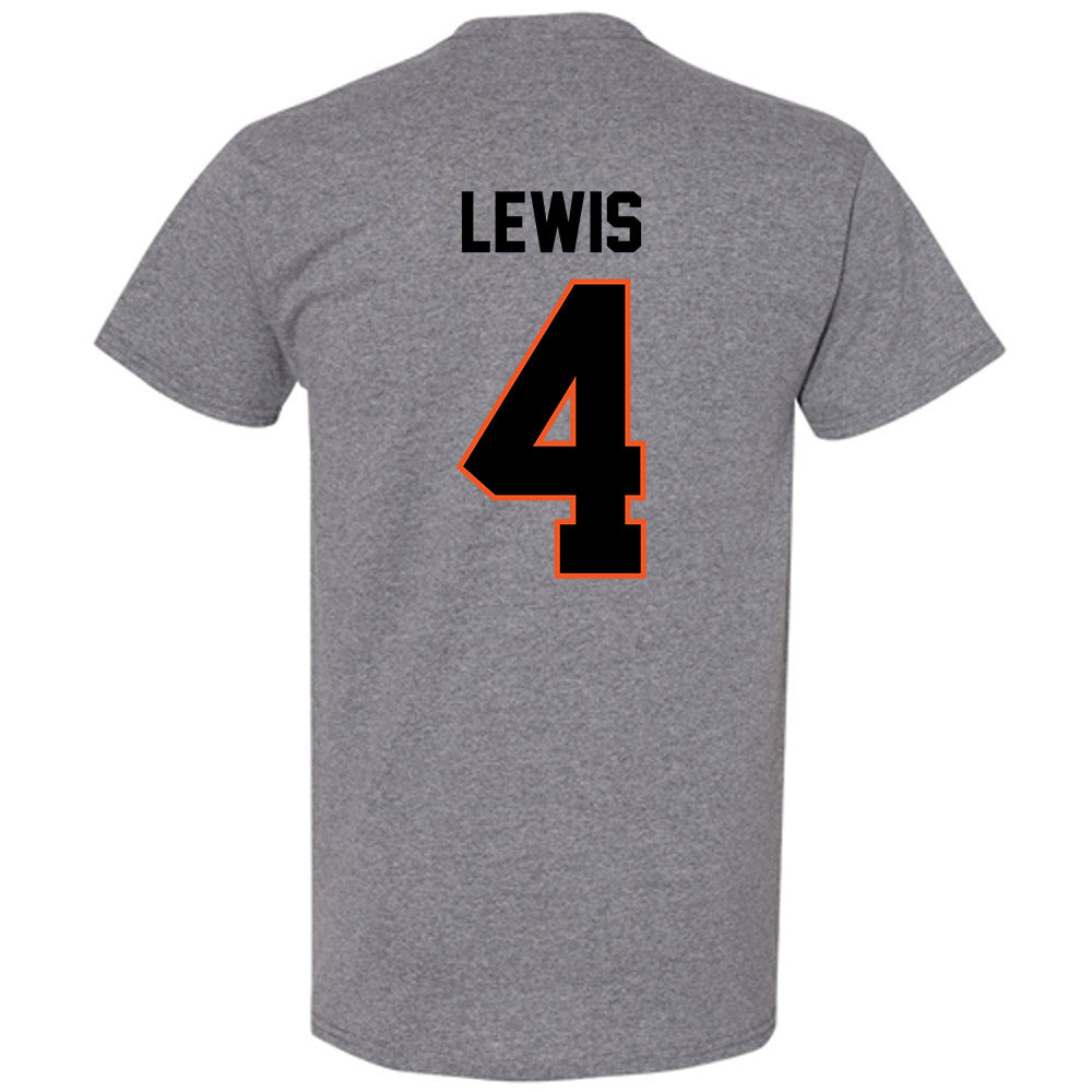 Oklahoma State - NCAA Football : Terrence Lewis - Classic Shersey T-Shirt-1