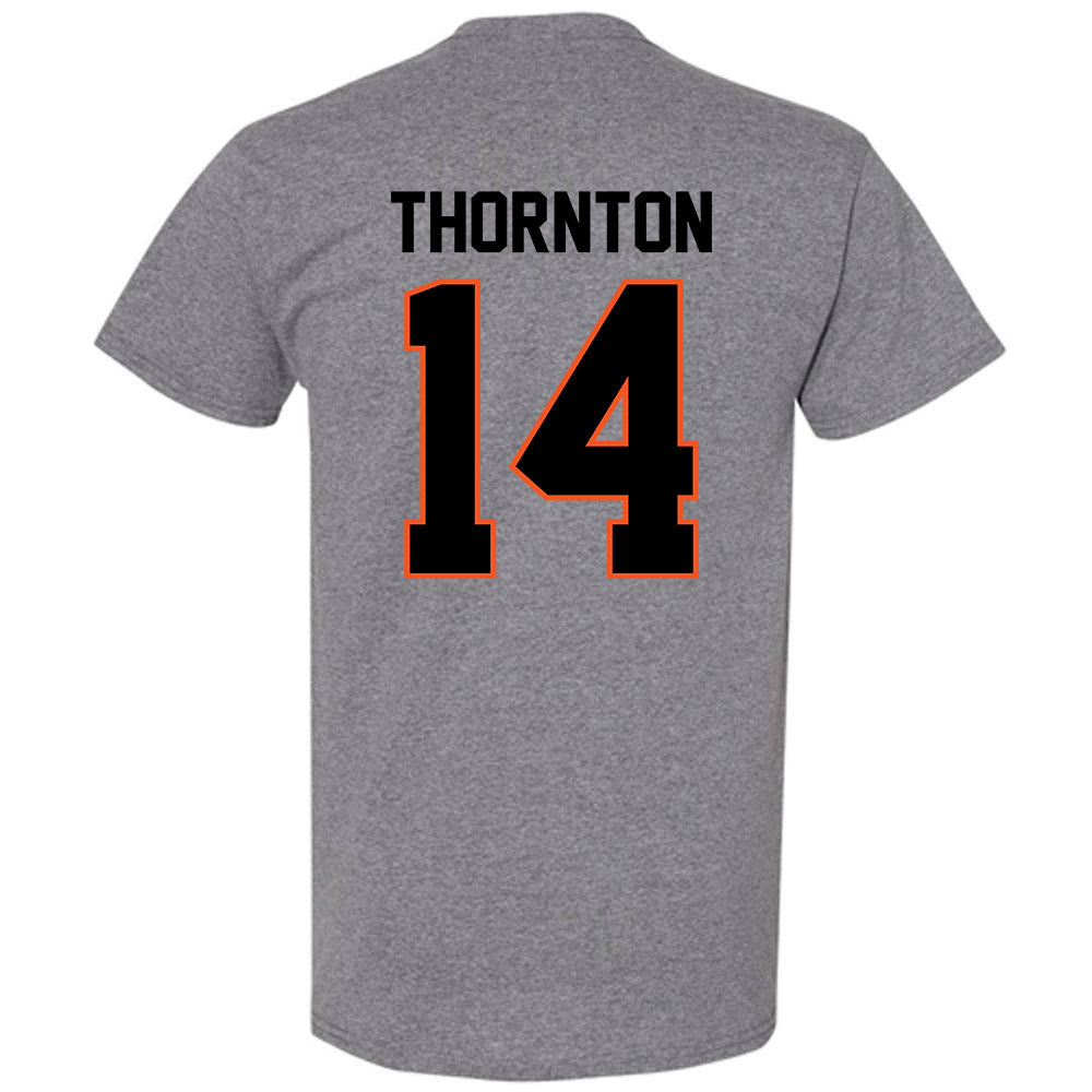 Oklahoma State - NCAA Football : Jabarie Thornton - Classic Shersey T-Shirt-1