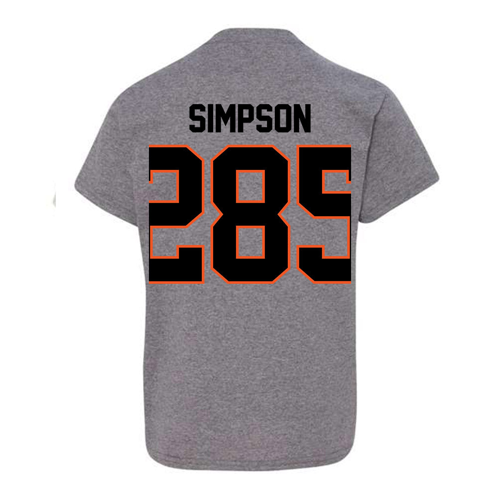 Oklahoma State - NCAA Wrestling : hayden Simpson - Classic Shersey Youth T-Shirt