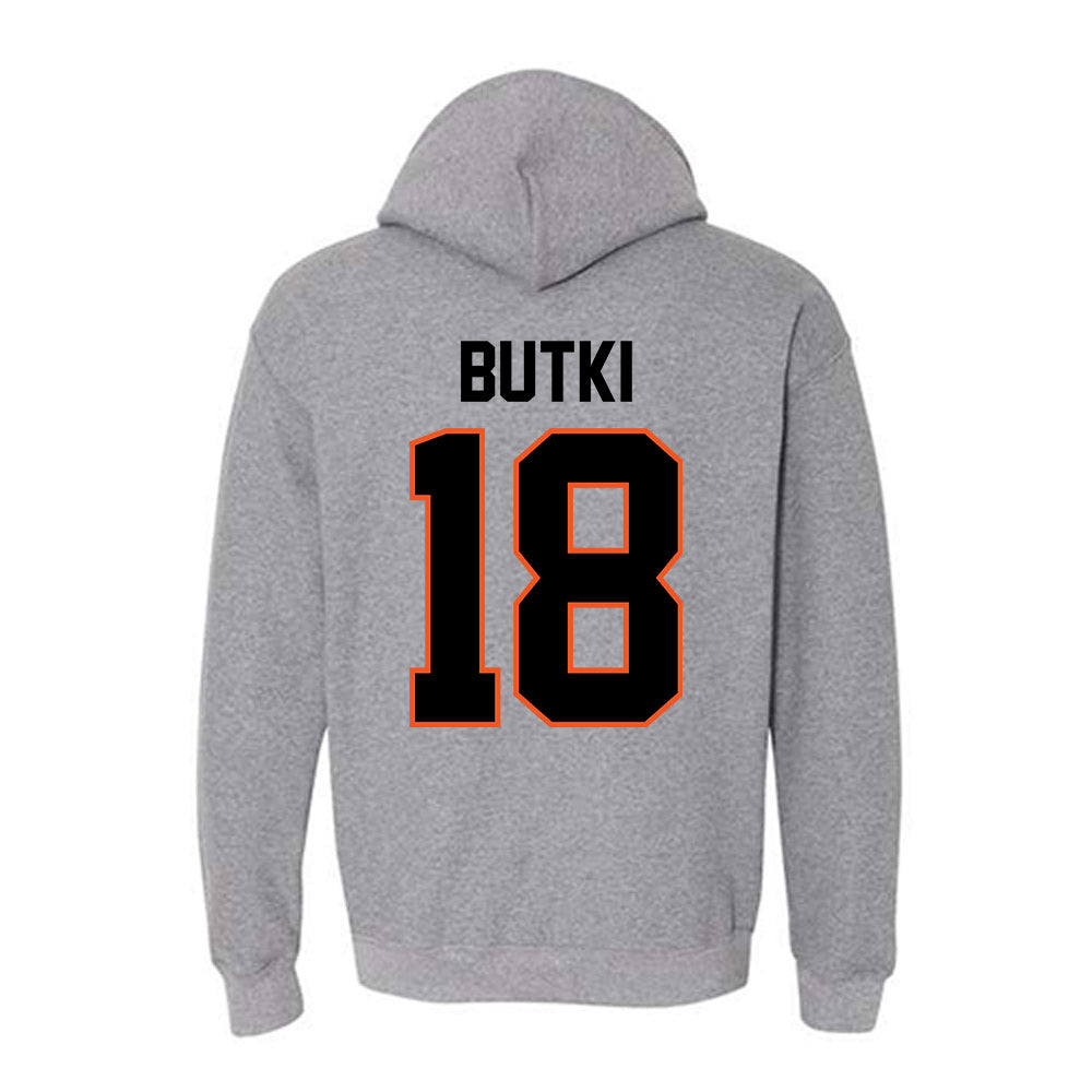 Oklahoma State - NCAA Women's Soccer : Kayla Butki - Classic Shersey Hooded Sweatshirt-1