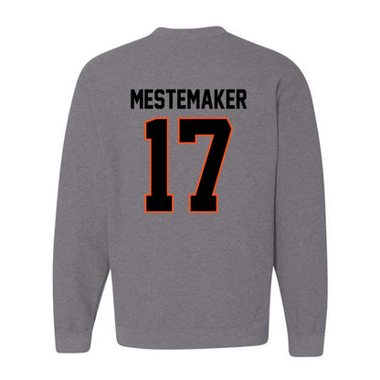 Oklahoma State - NCAA Football : Drew Mestemaker - Classic Shersey Crewneck Sweatshirt-1