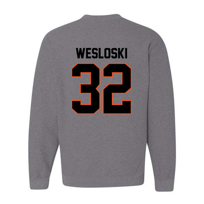 Oklahoma State - NCAA Football : Ethan Wesloski - Classic Shersey Crewneck Sweatshirt-1