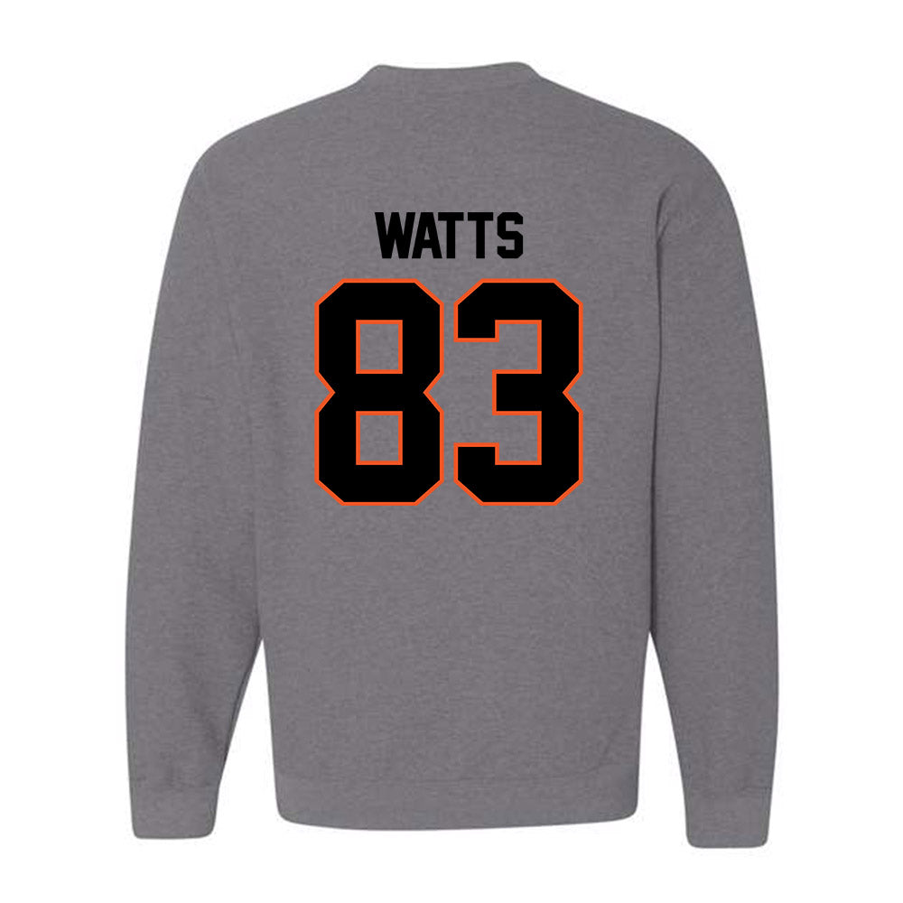 Oklahoma State - NCAA Football : Ty Watts - Classic Shersey Crewneck Sweatshirt-1