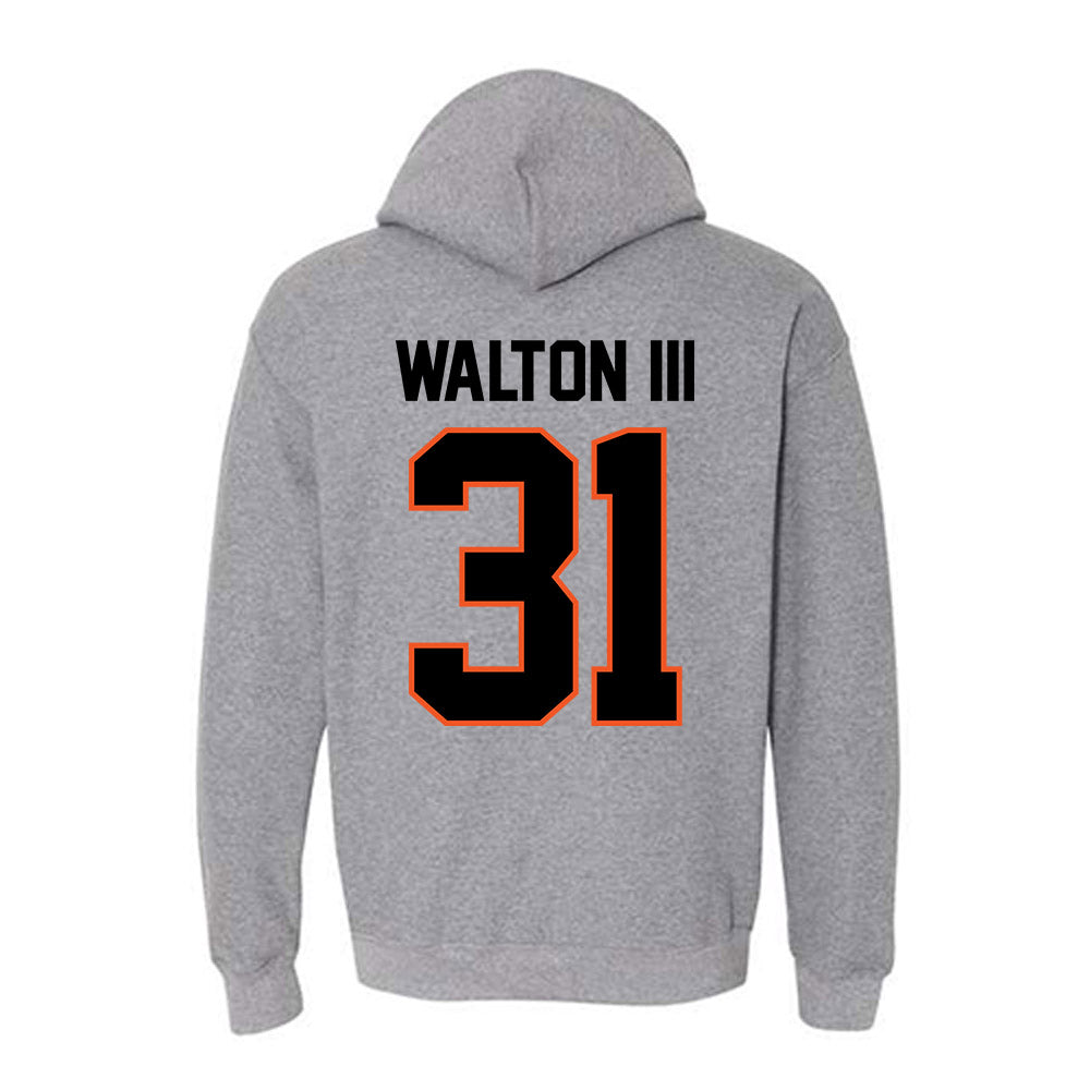Oklahoma State - NCAA Football : Billy Walton iii - Classic Shersey Hooded Sweatshirt-1