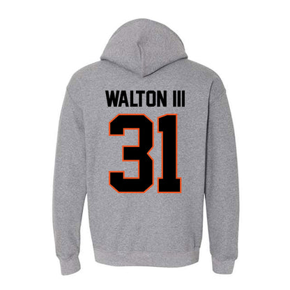 Oklahoma State - NCAA Football : Billy Walton iii - Classic Shersey Hooded Sweatshirt-1