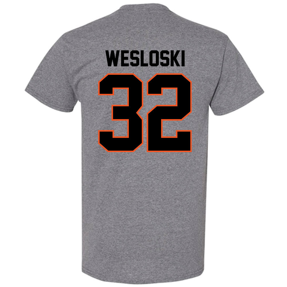 Oklahoma State - NCAA Football : Ethan Wesloski - Classic Shersey T-Shirt-1