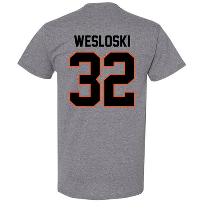 Oklahoma State - NCAA Football : Ethan Wesloski - Classic Shersey T-Shirt-1