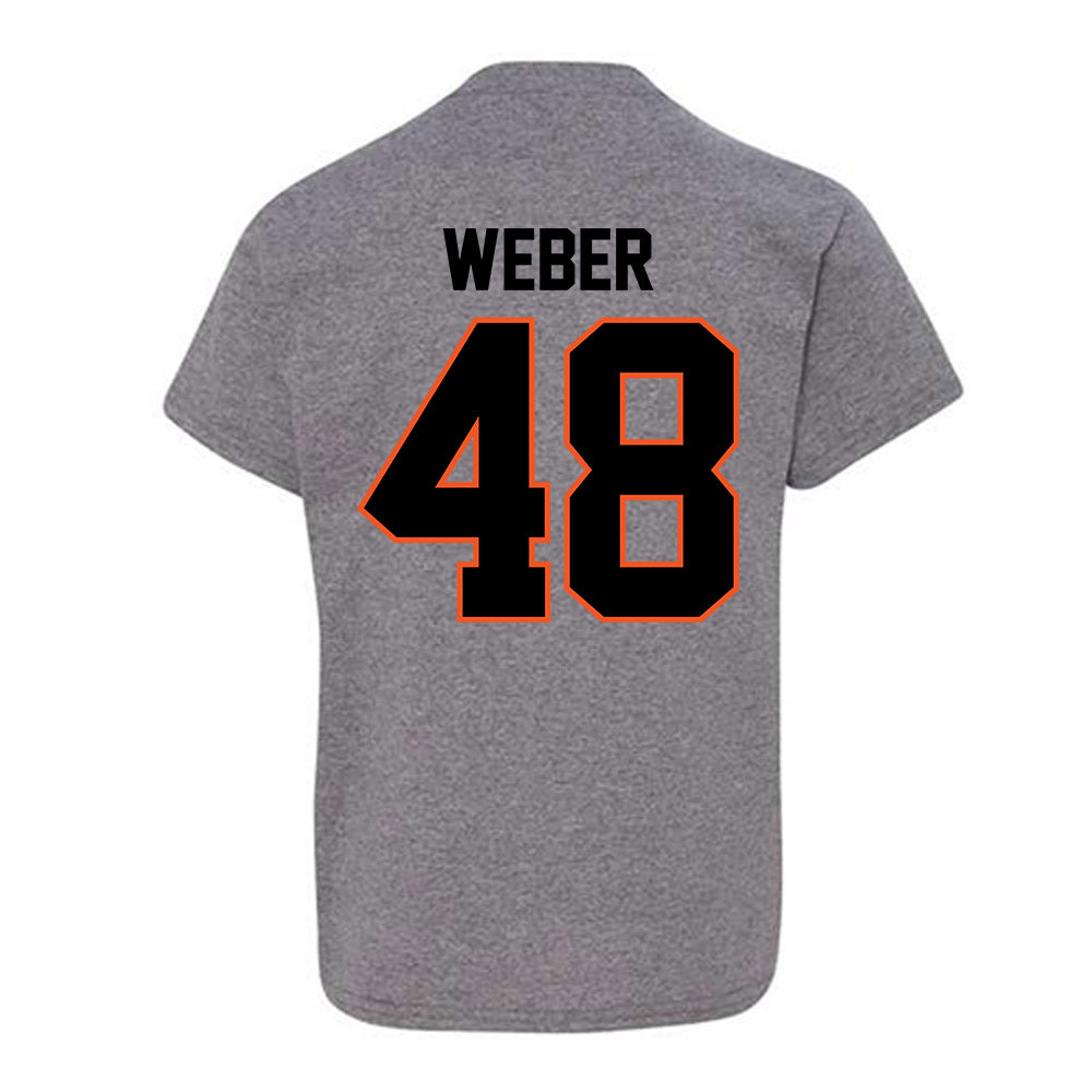 Oklahoma State - NCAA Baseball : Aaron Weber - Classic Shersey Youth T-Shirt-1