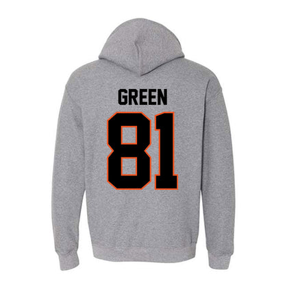 Oklahoma State - NCAA Football : Donovan Green - Classic Shersey Hooded Sweatshirt-1