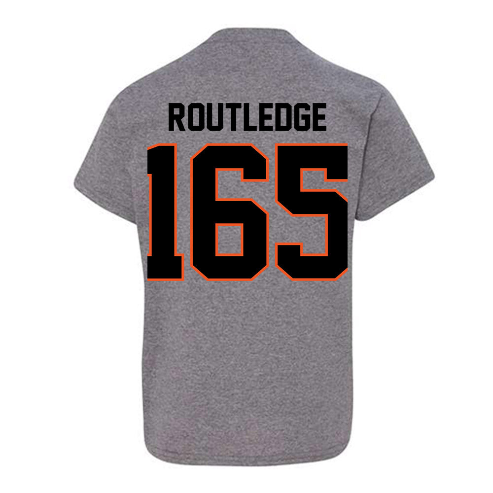 Oklahoma State - NCAA Wrestling : Kody Routledge - Classic Shersey Youth T-Shirt-1