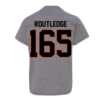 Oklahoma State - NCAA Wrestling : Kody Routledge - Classic Shersey Youth T-Shirt-1