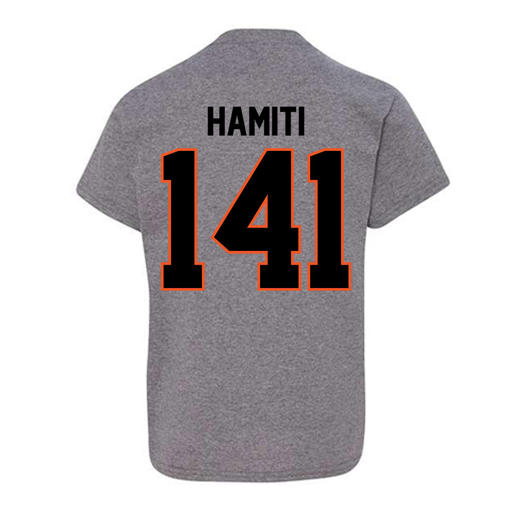 Oklahoma State - NCAA Wrestling : Jake Hamiti - Classic Shersey Youth T-Shirt-1