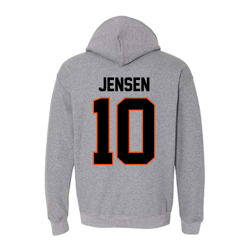 Oklahoma State - NCAA Women's Soccer : Emma Jensen - Classic Shersey Hooded Sweatshirt-1