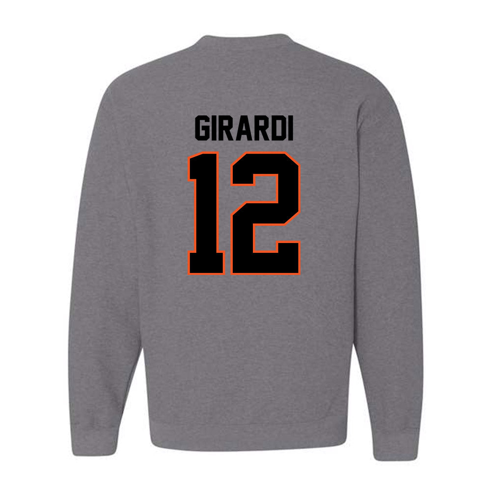 Oklahoma State - NCAA Women's Basketball : Lena Girardi - Classic Shersey Crewneck Sweatshirt-1