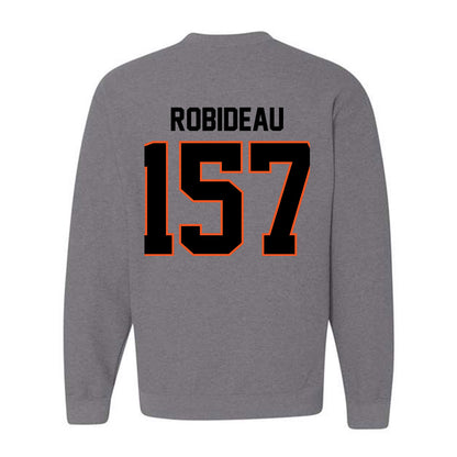 Oklahoma State - NCAA Wrestling : Landon Robideau - Classic Shersey Crewneck Sweatshirt-1