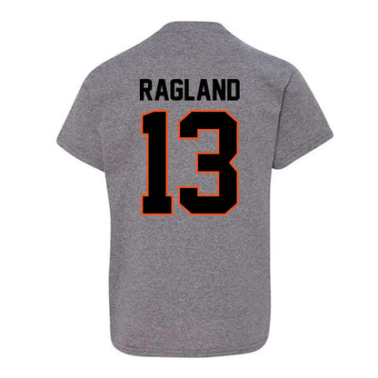 Oklahoma State - NCAA Men's Basketball : Mekhi Ragland - Classic Shersey Youth T-Shirt-1