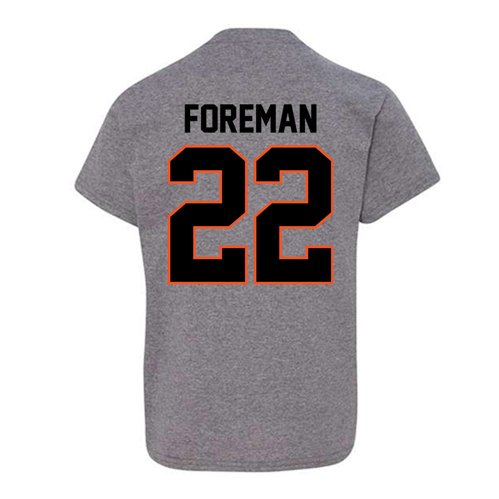 Oklahoma State - NCAA Football : Kobi Foreman - Classic Shersey Youth T-Shirt-1
