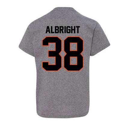 Oklahoma State - NCAA Baseball : Gaige Albright - Classic Shersey Youth T-Shirt-1