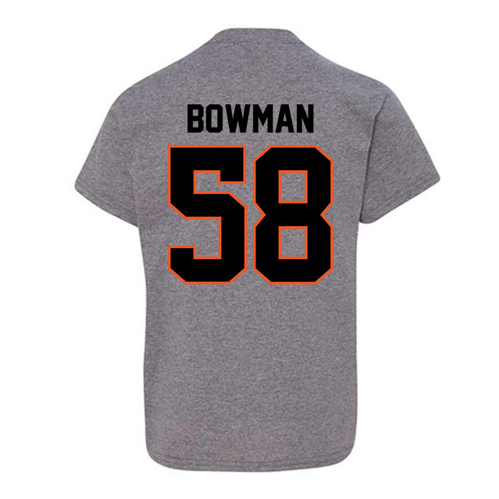 Oklahoma State - NCAA Football : Isaiah Bowman - Classic Shersey Youth T-Shirt-1