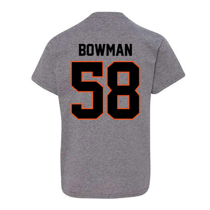 Oklahoma State - NCAA Football : Isaiah Bowman - Classic Shersey Youth T-Shirt-1
