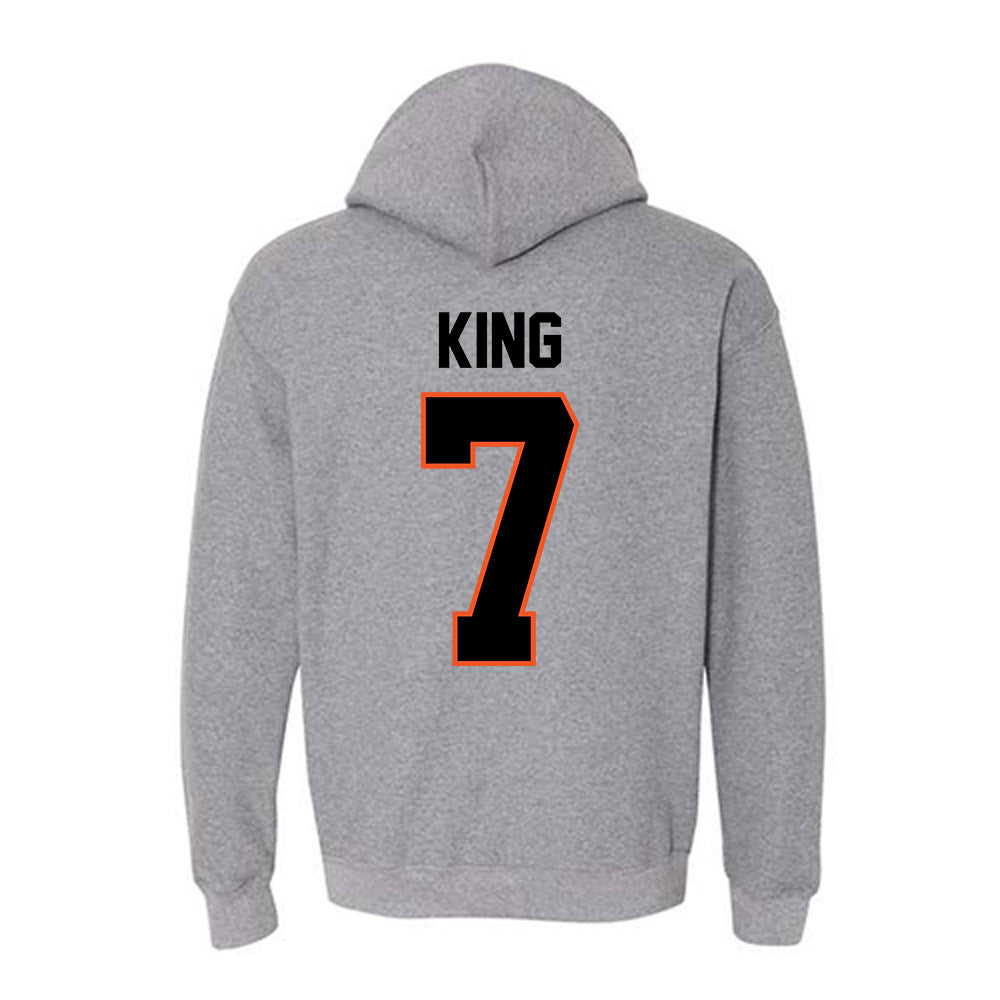 Oklahoma State - NCAA Women's Soccer : Sherline King - Classic Shersey Hooded Sweatshirt-1