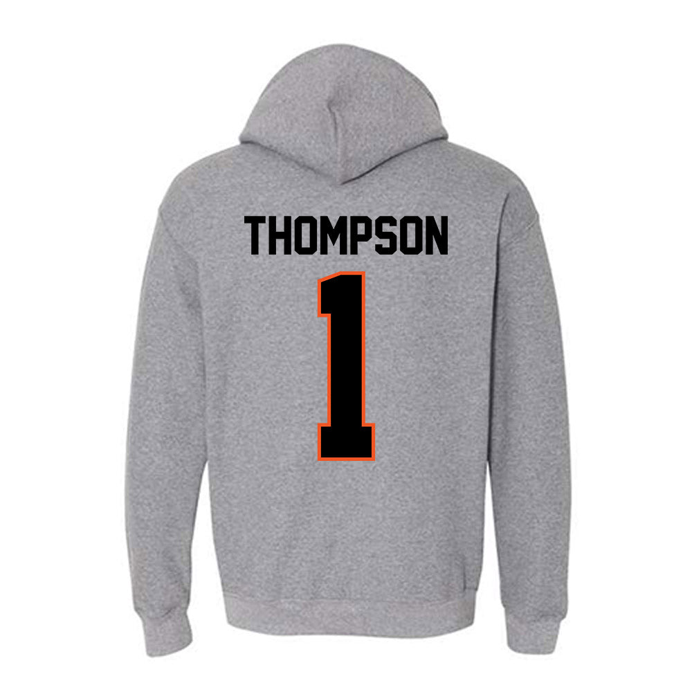 Oklahoma State - NCAA Baseball : Brock Thompson - Classic Shersey Hooded Sweatshirt-1