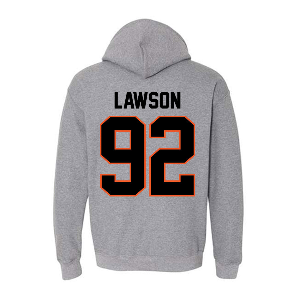 Oklahoma State - NCAA Football : Jerry Lawson - Classic Shersey Hooded Sweatshirt-1