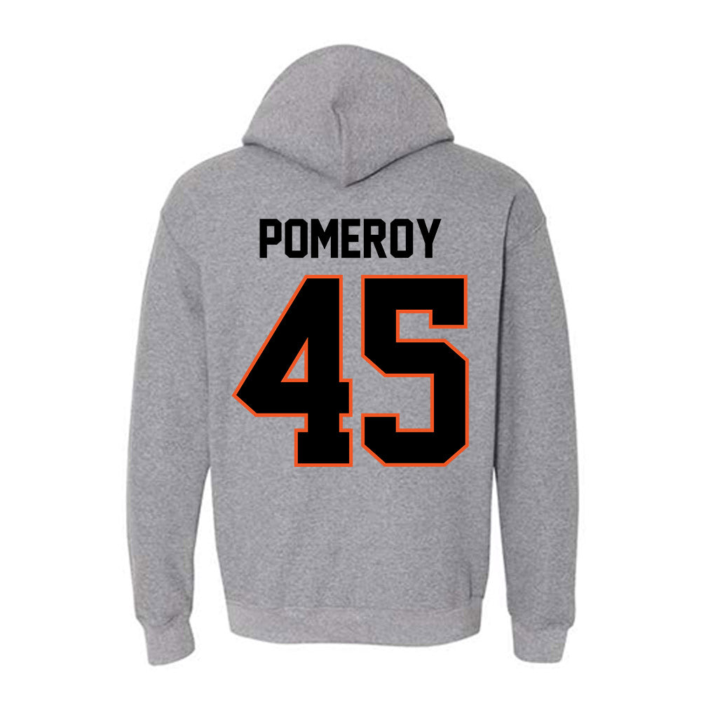 Oklahoma State - NCAA Baseball : Deacon Pomeroy - Classic Shersey Hooded Sweatshirt-1