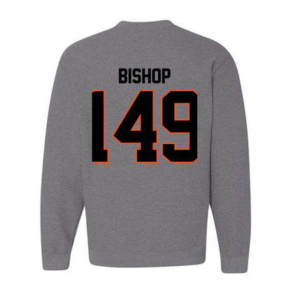 Oklahoma State - NCAA Wrestling : Max Bishop - Classic Shersey Crewneck Sweatshirt-1