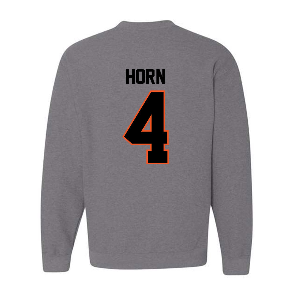 Oklahoma State - NCAA Football : Maurion Horn - Classic Shersey Crewneck Sweatshirt-1