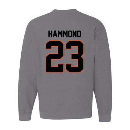 Oklahoma State - NCAA Football : Oscar Hammond - Classic Shersey Crewneck Sweatshirt-1