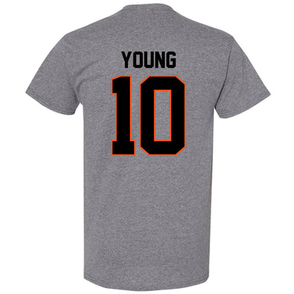 Oklahoma State - NCAA Football : Wyatt Young - Classic Shersey T-Shirt-1