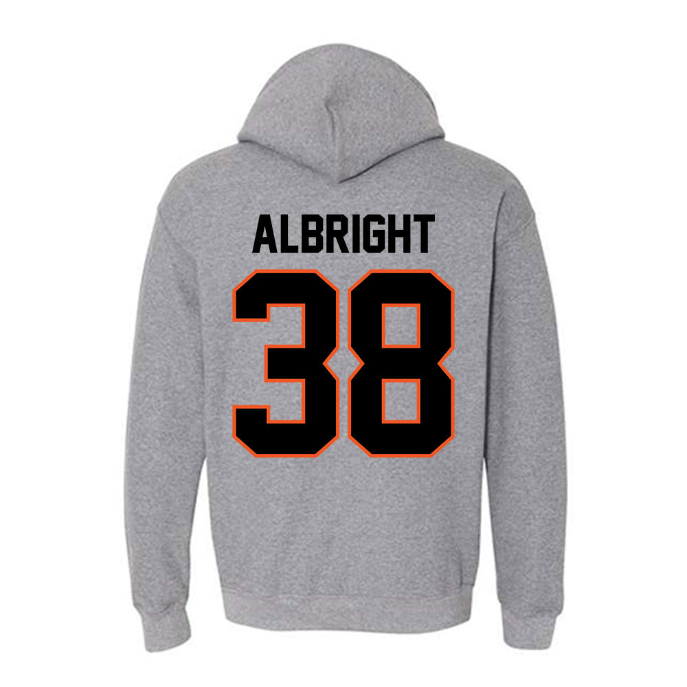 Oklahoma State - NCAA Baseball : Gaige Albright - Classic Shersey Hooded Sweatshirt-1